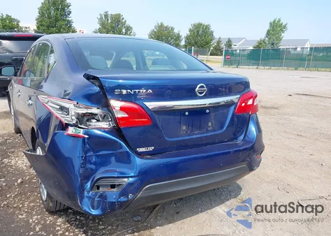 2019 Nissan Sentra S from USA, damaged, VIN 3N1AB7AP7KY232027
